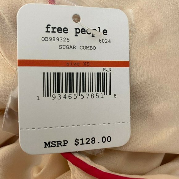 Free People Shine Crop Top & Pants Pajama set XS - Picture 3 of 5